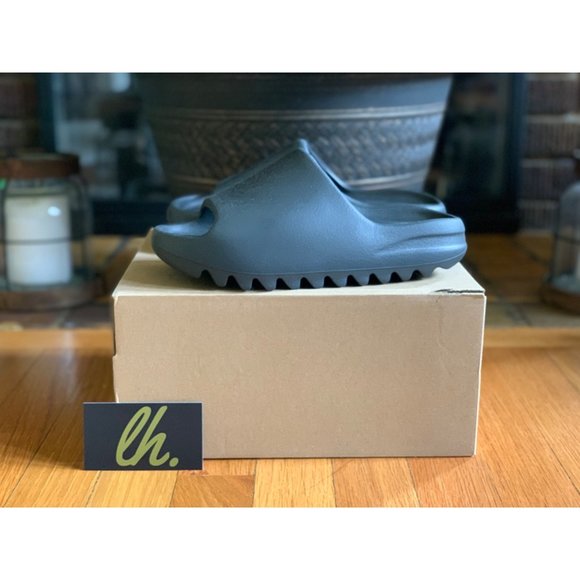 adidas gazelle silver green womens Adidas Yeezy Slide Onyx